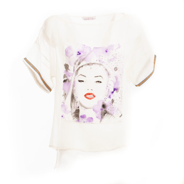 T-shirt Marilyn - Plumilla