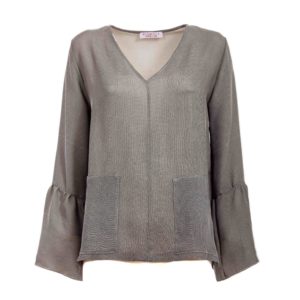 Blusa donna con maniche lunghe - Plumilla